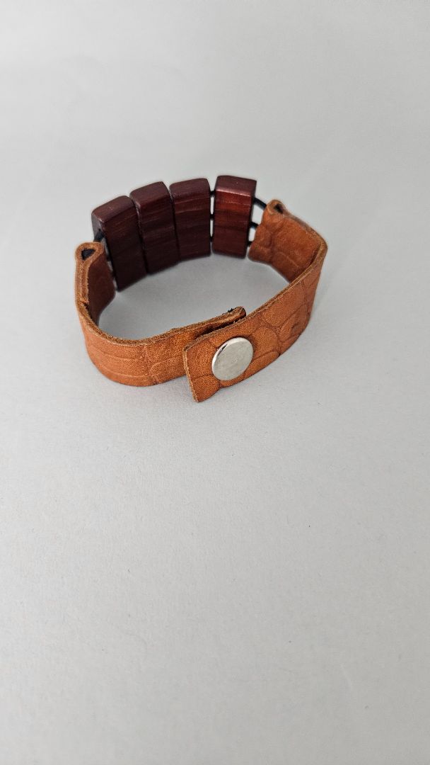 Vintage (ca. 1990) leather bracelet