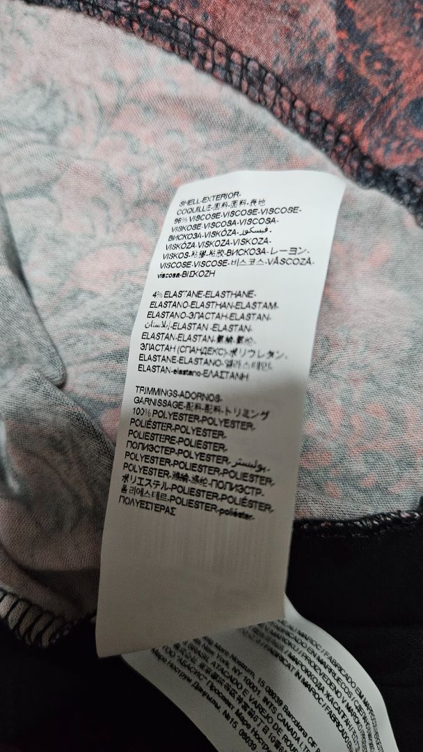 Síðerma toppur, L, Desigual