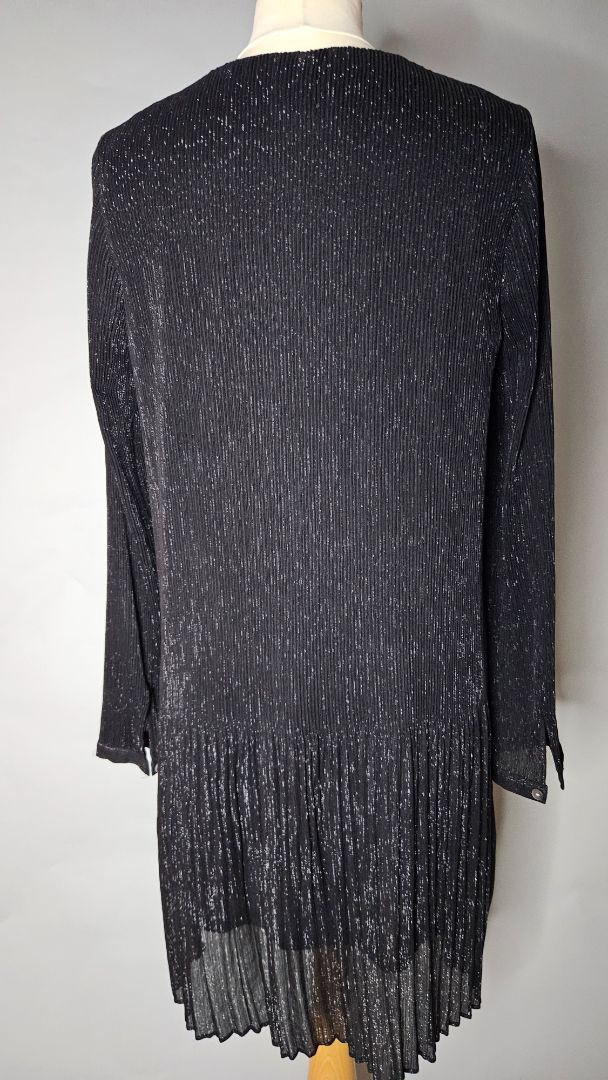 Gatsby style long sleeve dress, M, Escandelle