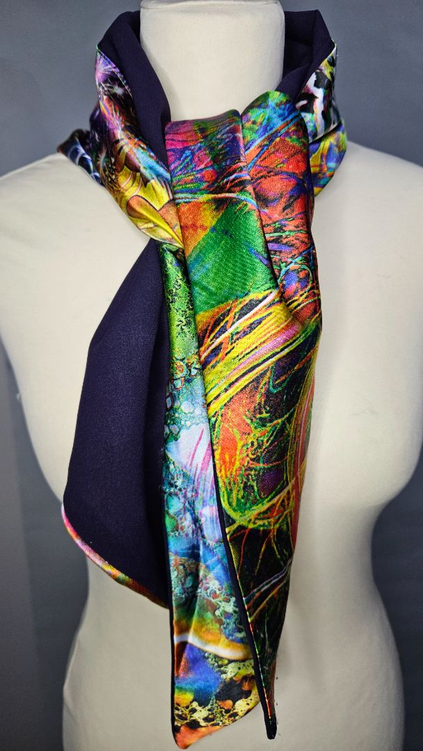 Triangular scarf, Agnes Geirs design