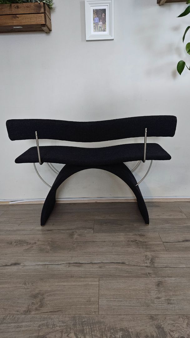 Bench with backrest, Chuck Mack Design