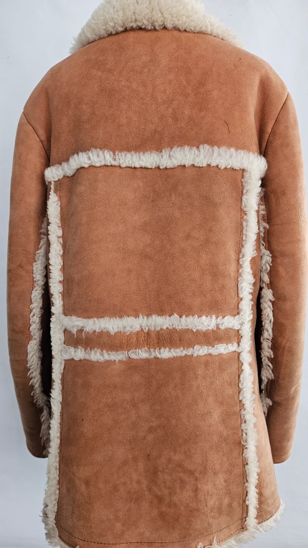 Vintage mokka jakki, M, Fataverksmiðjan Hekla