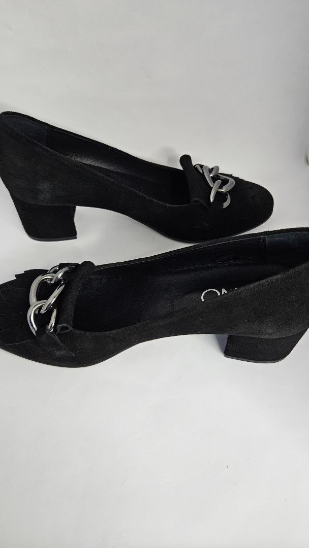 Suede heel shoes (5 cm), EUR 40, Piano