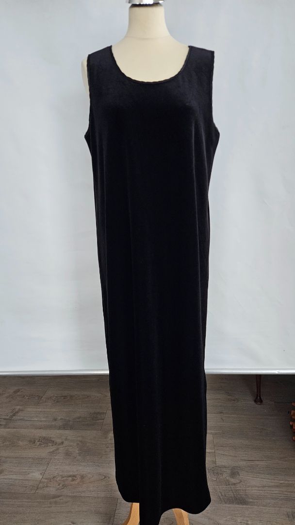 Long dress (royal velvet), L - XL