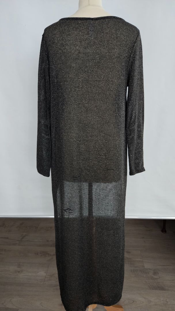 Sweater long at the back (vintage), L, Hot Choco
