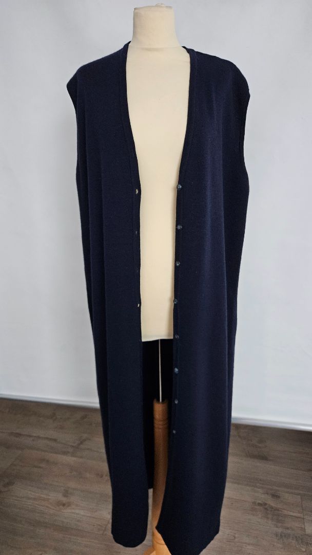 Long knitted vest, L, Part Two Womens Wear