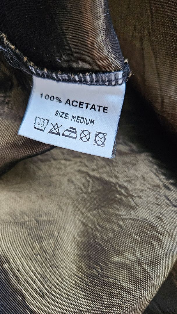 Leðurjakki "Trucker Jacket", L, Found