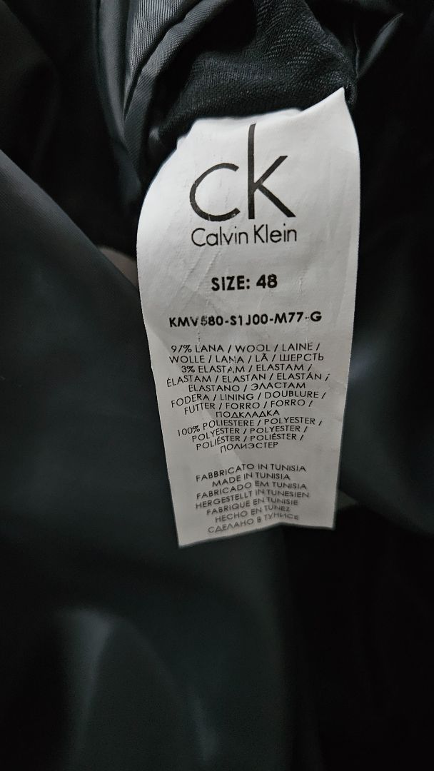 Blazer, 48, Calvin Klein