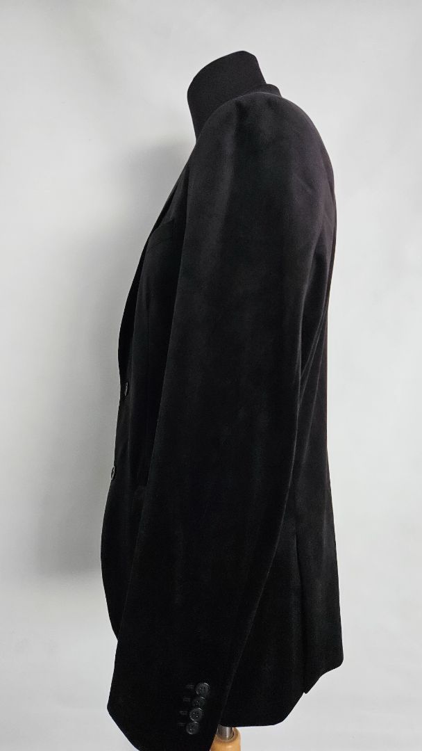 Royal velvet blazer, L, Stradivarius