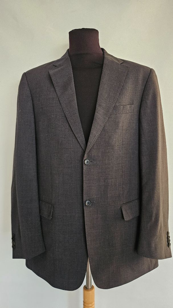 Wool blazer, 52, René Lezard
