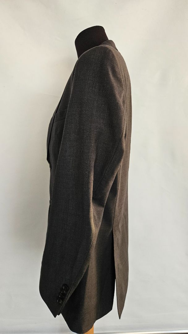 Wool blazer, 52, René Lezard