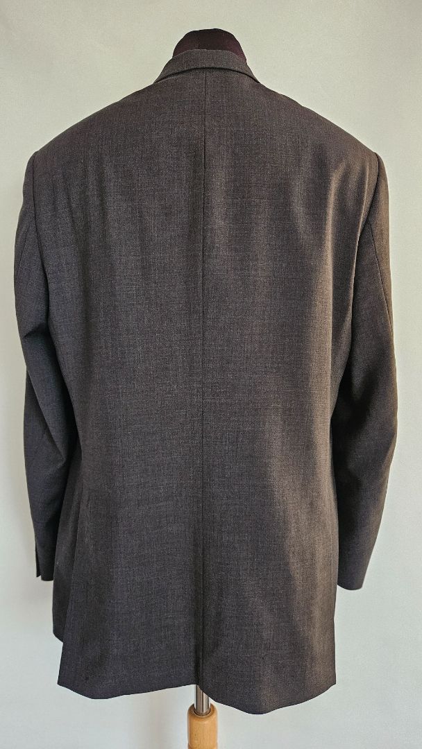 Wool blazer, 52, René Lezard