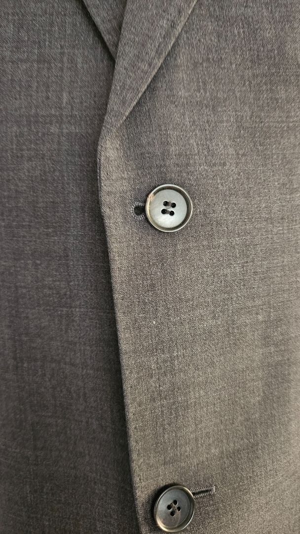 Wool blazer, 52, René Lezard