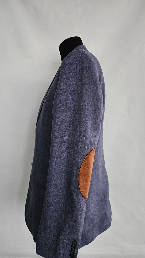 Blazer Linen Slim fit, 54, H&M