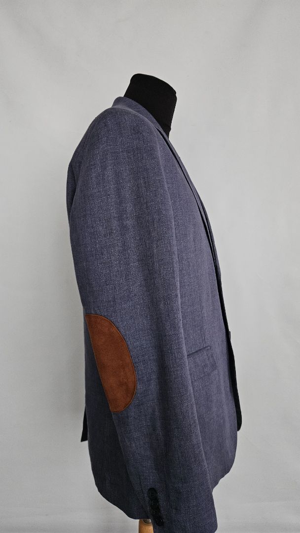 Blazer Linen Slim fit, 54, H&M