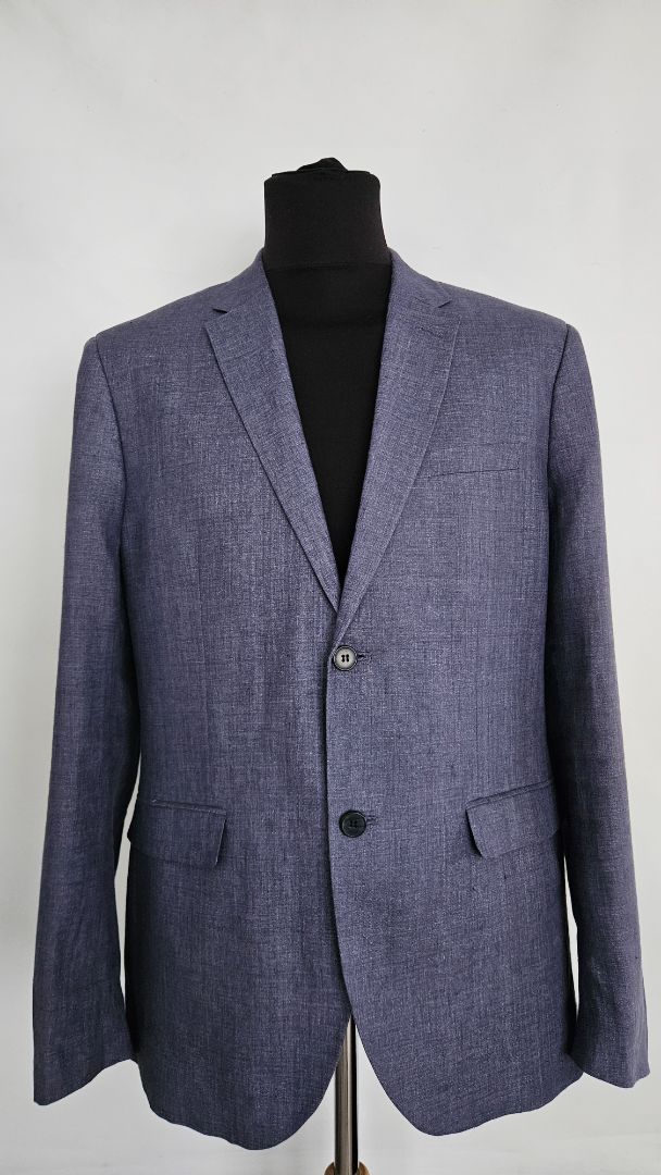 Blazer Linen Slim fit, 54, H&M