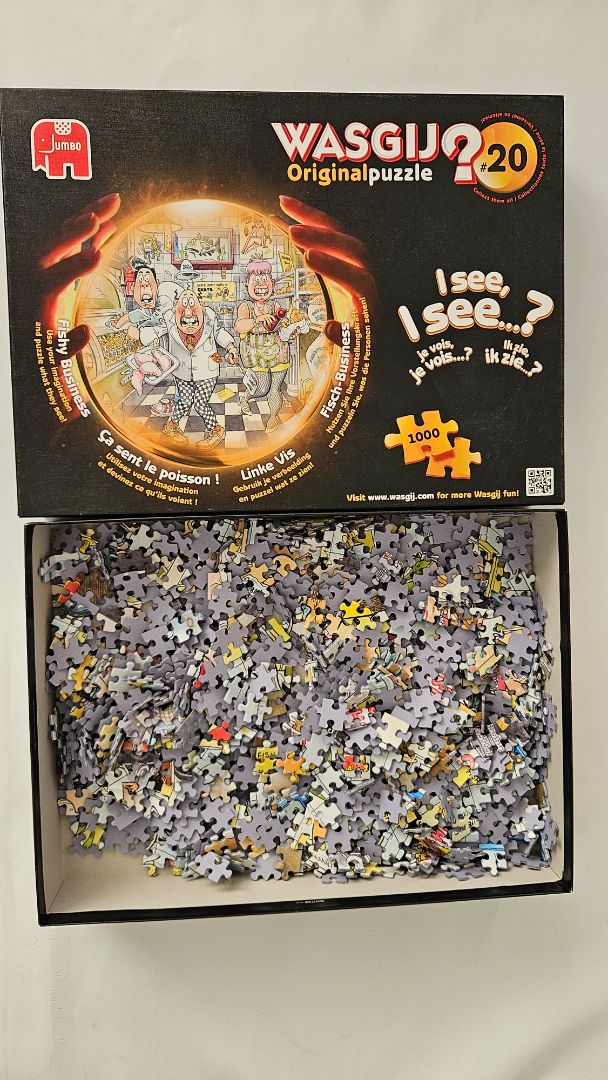 Original Puzzle 1000 pieces #20, Jumbo - Wasgij?