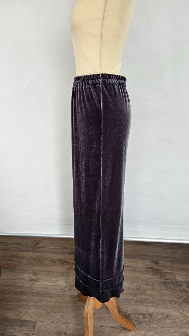 Long skirt royal velvet, M, María Lovísa Iceland Design