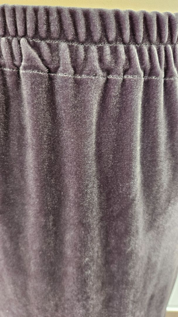 Long skirt royal velvet, M, María Lovísa Iceland Design