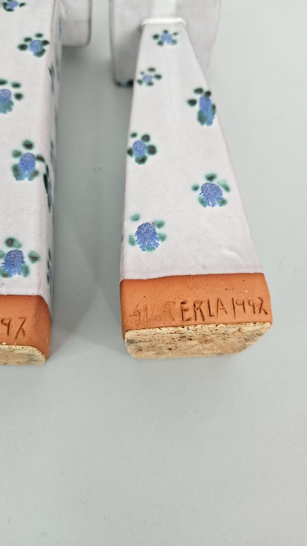 Tealight candle holders 2 pcs (1992), Sigríður Erla Guðmundsdóttir