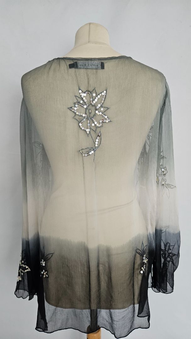 Transparent shirt, L, Simple Wish