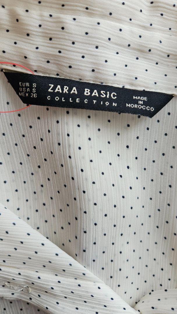 Long-sleeved shirt, S, Zara