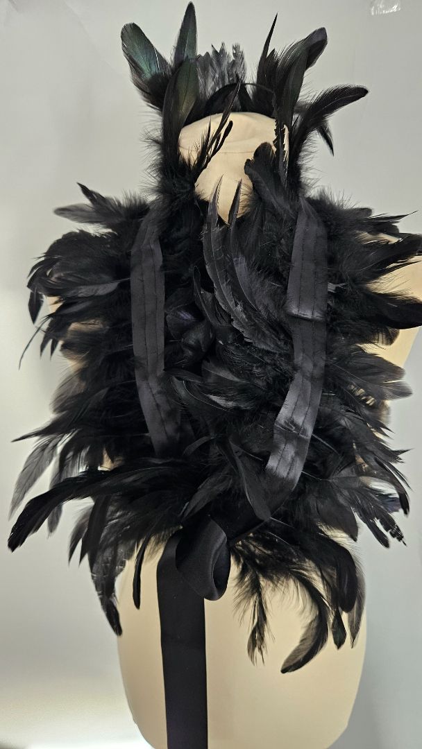 Feather scarf