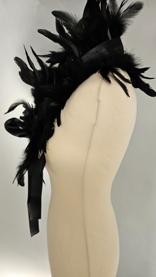 Feather scarf
