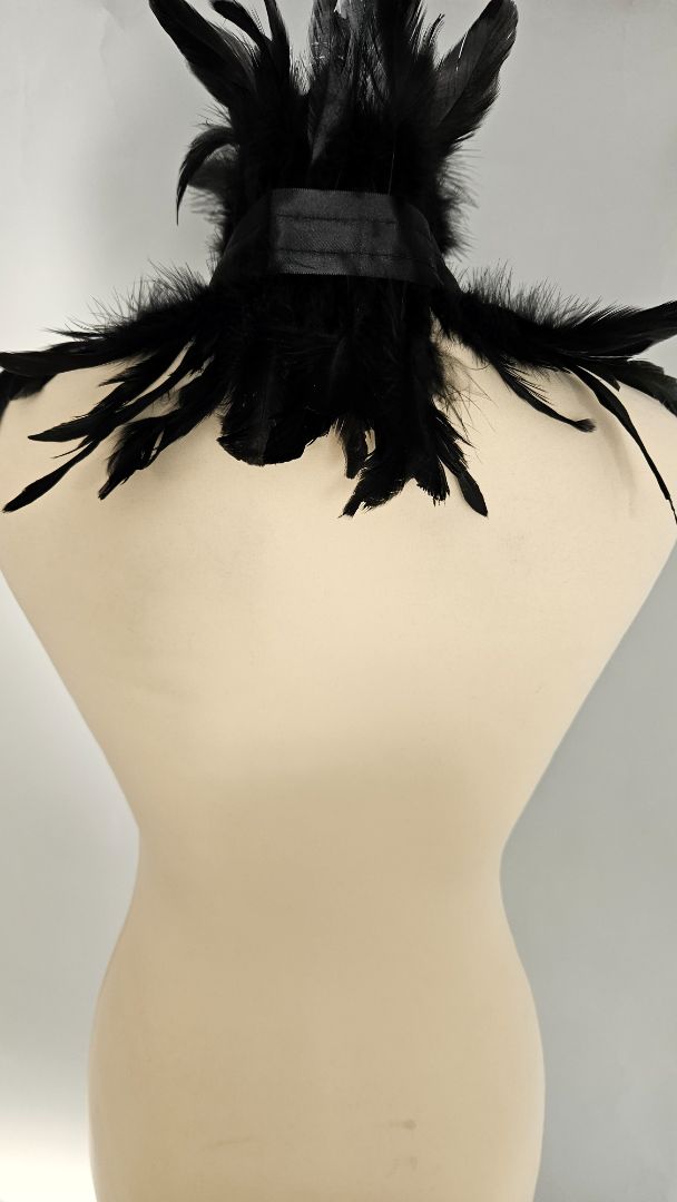 Feather scarf