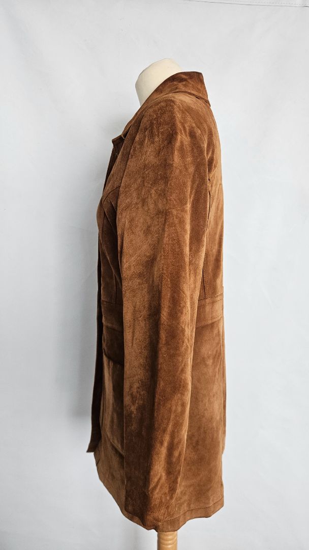 Ell Collection suede jacket (vintage), S, Cubus