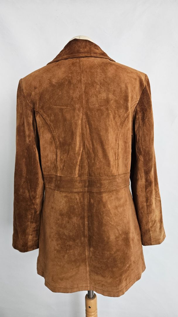 Ell Collection suede jacket (vintage), S, Cubus