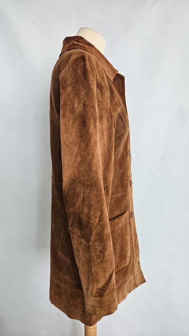 Ell Collection suede jacket (vintage), S, Cubus