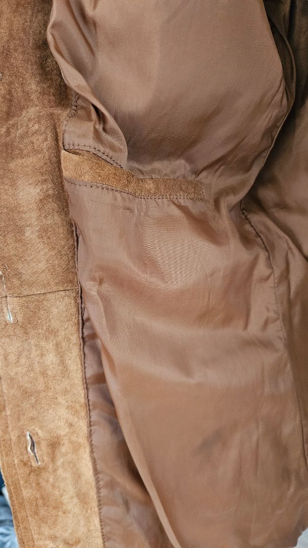Ell Collection suede jacket (vintage), S, Cubus