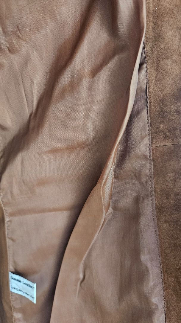 Ell Collection suede jacket (vintage), S, Cubus