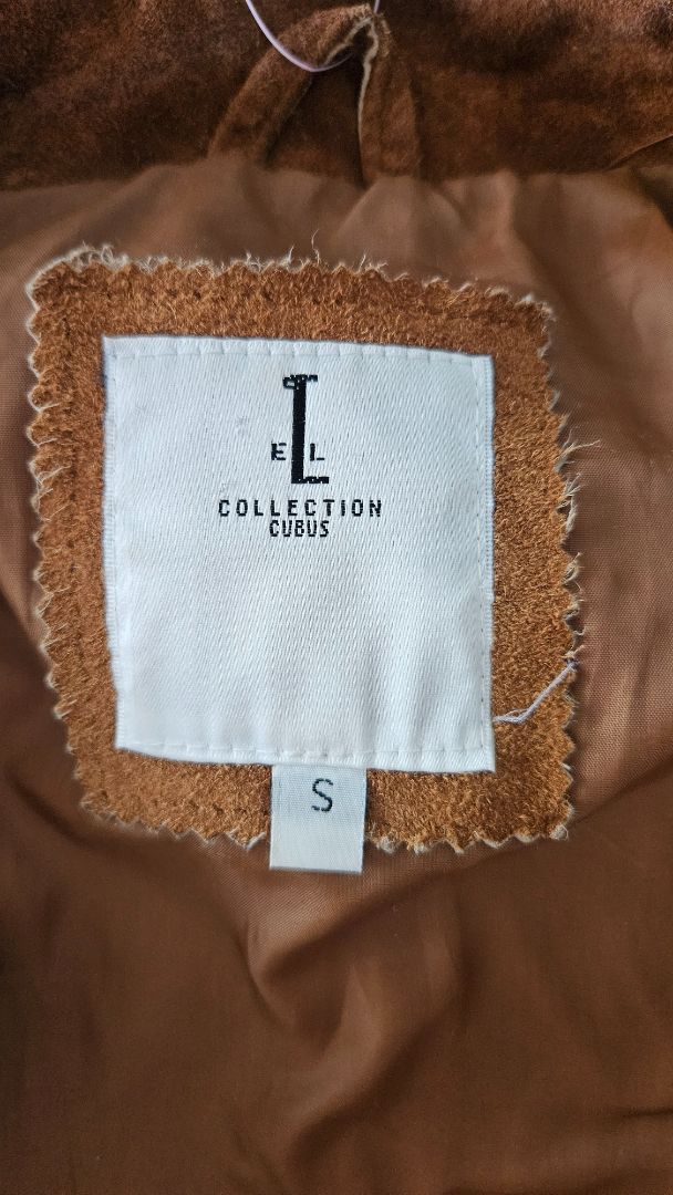 Ell Collection suede jacket (vintage), S, Cubus