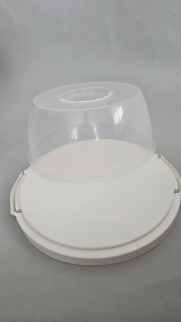 Cake plate with lid (plastic), Plast team