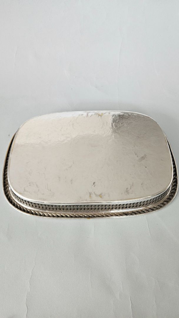 Silver tray