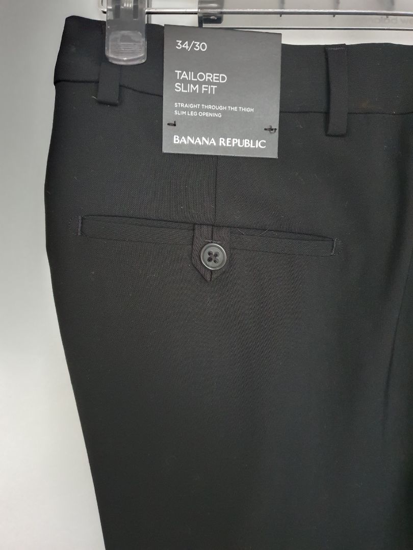 Pants (suit pants), 34/30, Banana Republic