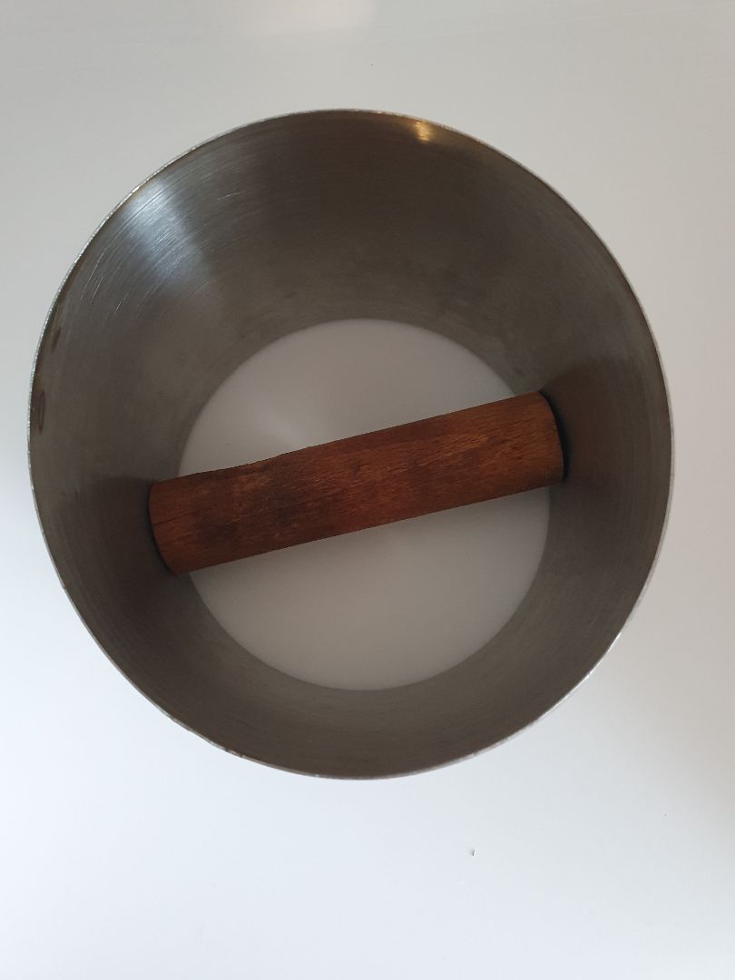 Barista kaffi "knock box"