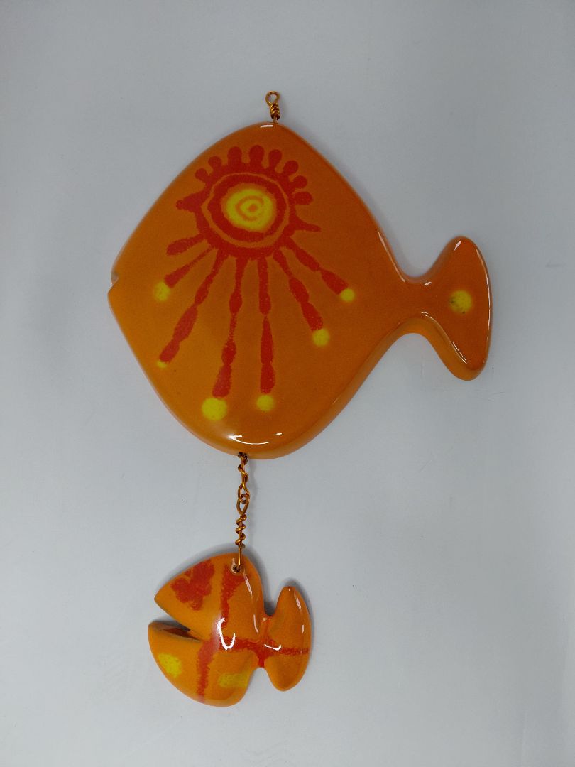 Vintage clay fish (1970s)