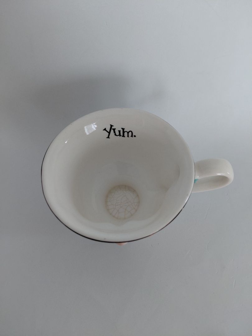 Vintage Baileys cup Blinking girl (1996 Limited edition), Baileys