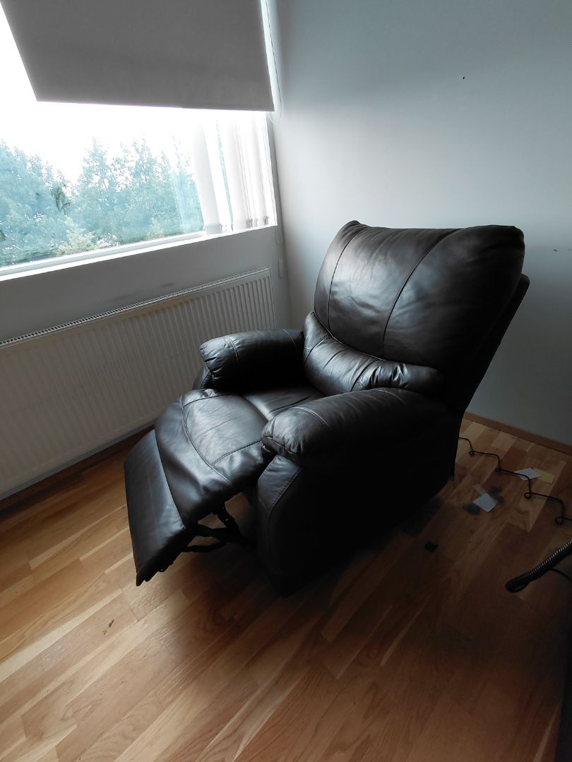 Leður hægindastóll, La-Z-Boy