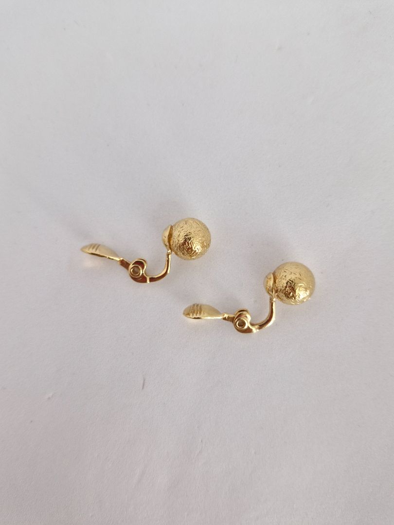 Clip drop earrings, Monet