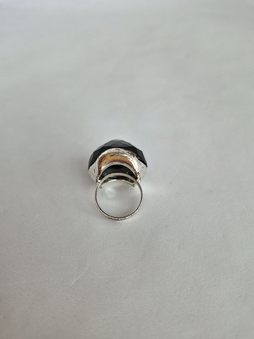 Ring with a large stone