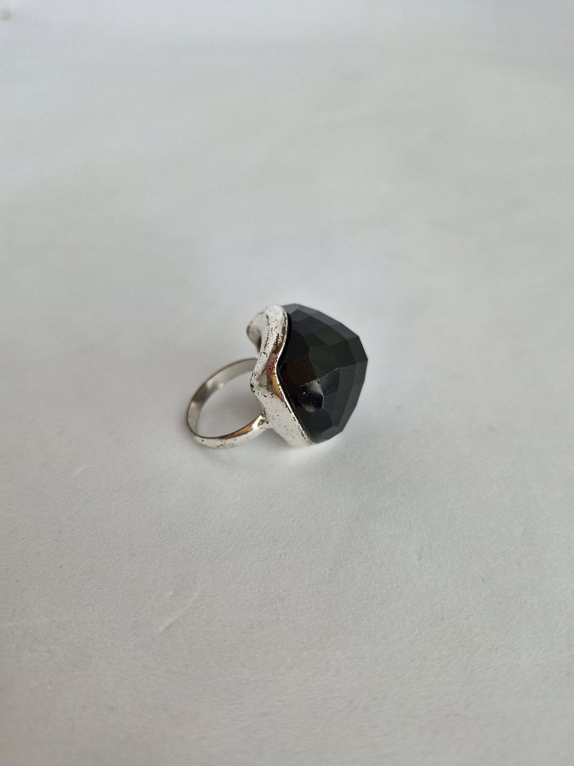 Ring with a large stone