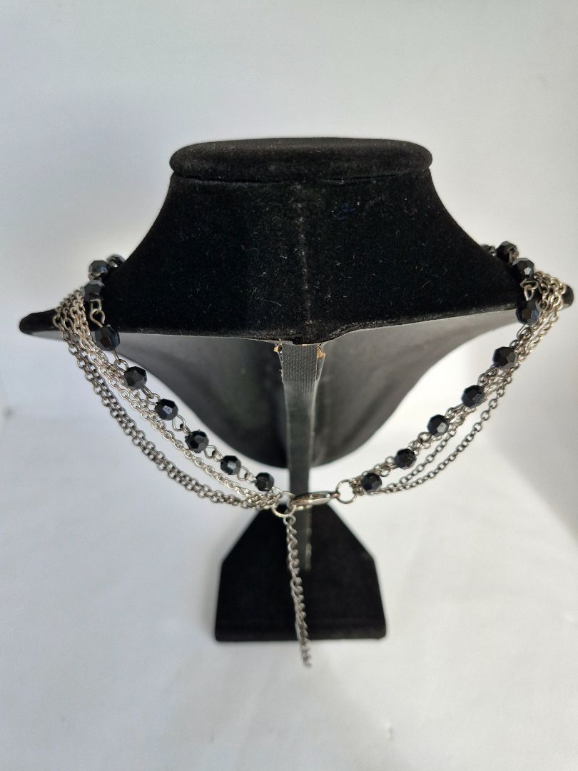 Long cross necklace
