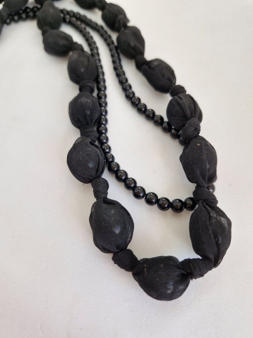 Long double necklace