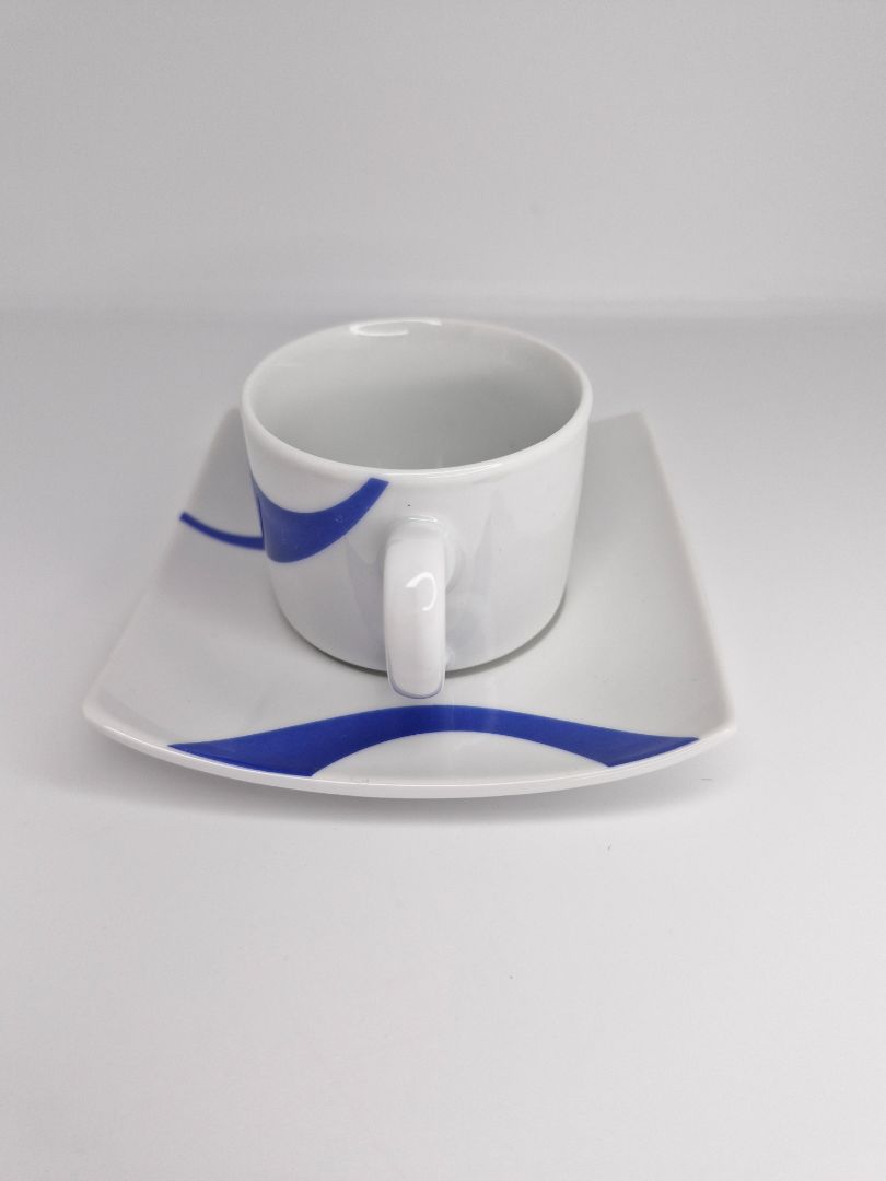 Espresso cup with saucer, Passionecasa Porcelain