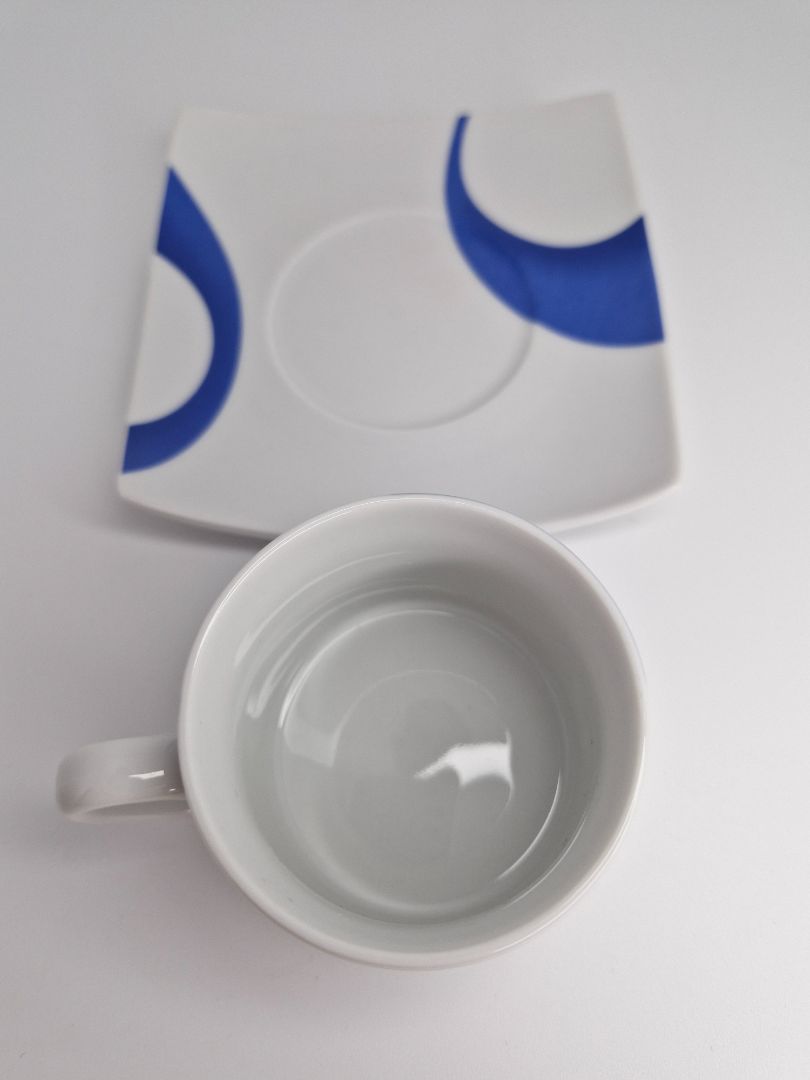 Espresso cup with saucer, Passionecasa Porcelain
