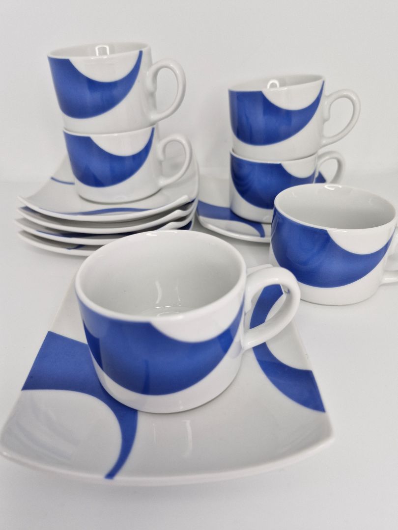 Espresso cup with saucer, Passionecasa Porcelain